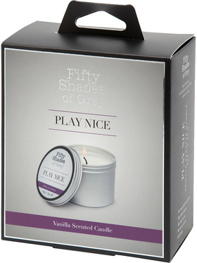 Fifty Shades of Grey: Play Nice, Scented Candle, Vanilla