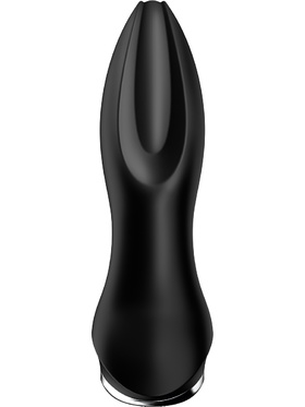 Satisfyer Connect: Rotator Plug 2+, Plug Vibrator, svart