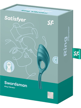 Satisfyer: Swordsman, Ring Vibrator, grön