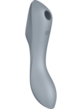 Satisfyer: Curvy Trinity 3, Air Pulse Vibrator, grå