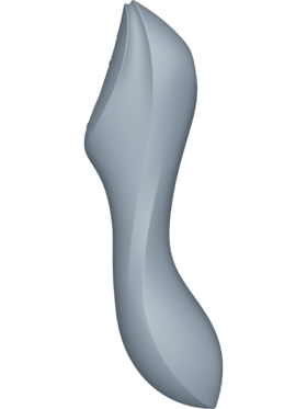 Satisfyer: Curvy Trinity 3, Air Pulse Vibrator, grå