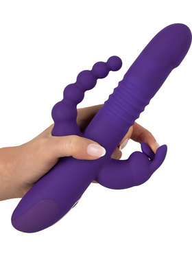 Sweet Smile: Thrusting Pearl Triple Vibrator