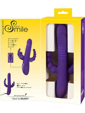 Sweet Smile: Thrusting Pearl Triple Vibrator