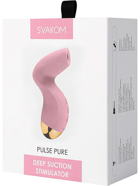 Svakom: Pulse Pure, Deep Suction Stimulator, rosa