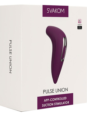Svakom: Pulse Union, App-Controlled Suction Stimulator, lila