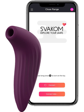 Svakom: Pulse Union, App-Controlled Suction Stimulator, lila
