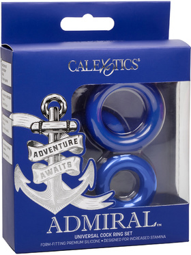 California Exotic: Admiral, Universal Cock Ring Set