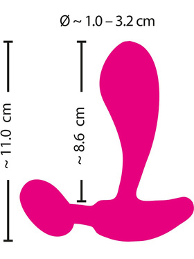 Sweet Smile: RC C- & G-Spot Vibrator