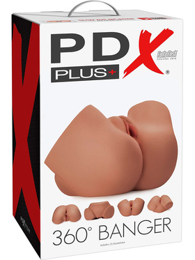 Pipedream PDX Plus: 360 Banger Masturbator, mörk