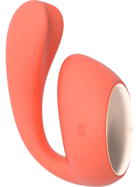 LELO: Ida Wave, Dual Stimulation Massager, coral