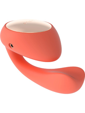 LELO: Ida Wave, Dual Stimulation Massager, coral