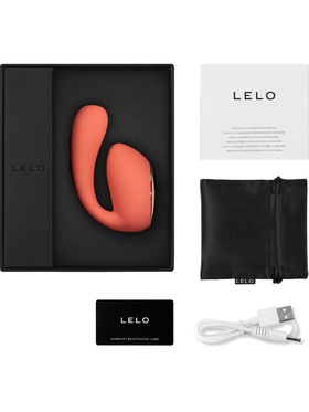 LELO: Ida Wave, Dual Stimulation Massager, coral