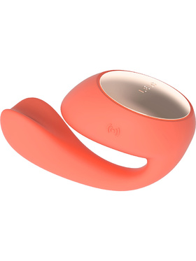 LELO: Ida Wave, Dual Stimulation Massager, coral