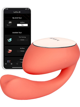 LELO: Ida Wave, Dual Stimulation Massager, coral