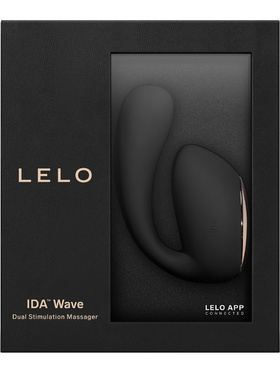 LELO: Ida Wave, Dual Stimulation Massager, svart
