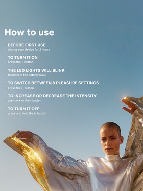 LELO: Enigma Cruise, Dual-Action Sonic Massager, svart