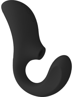 LELO: Enigma Cruise, Dual-Action Sonic Massager, svart