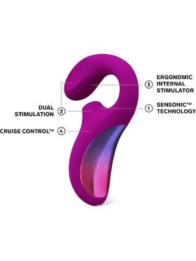 LELO: Enigma Cruise, Dual-Action Sonic Massager, lila
