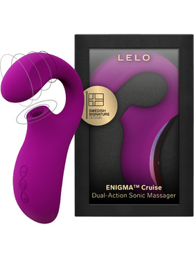 LELO: Enigma Cruise, Dual-Action Sonic Massager, lila