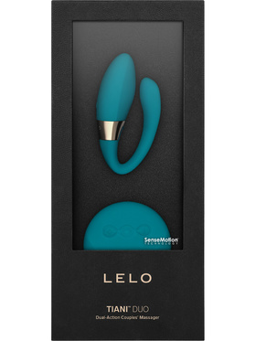 LELO: Tiani Duo, Dual-Action Couples Massager, ocean blue