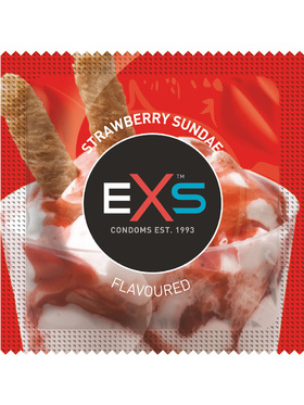 EXS Strawberry: Kondomer, 100-pack