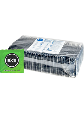 EXS Ribbed & Dotted: Kondomer, 100-pack