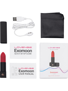 Lovense: Exomoon, Bluetooth Mini Lipstick Vibrator