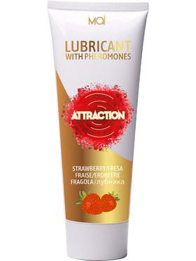 Mai Attraction: Lubricant with Pheromone, Strawberry, 75 ml