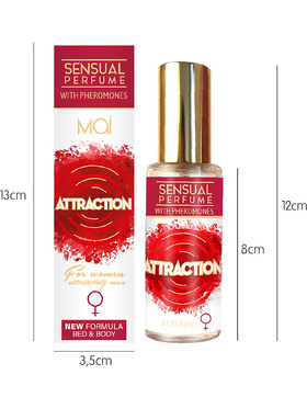 Mai Attraction: Sensual Women Perfume with Pheromones, 30 ml