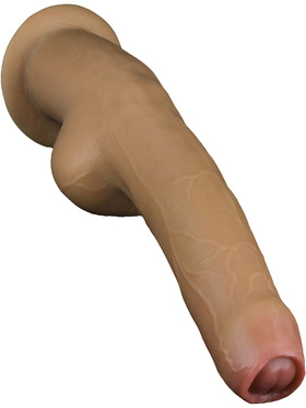 LoveToy: Dual-Layered Silicone Handle Cock, 28 cm