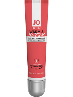 System JO for Her: Warm & Buzzy, Clitoral Stimulant