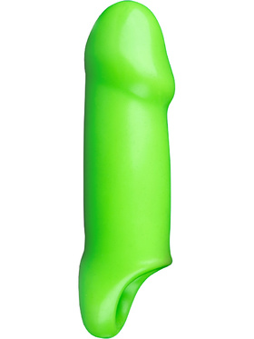 Ouch! Glow in the Dark: Smooth Thick Stretchy Penis Sleeve