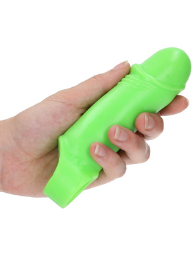 Ouch! Glow in the Dark: Smooth Thick Stretchy Penis Sleeve