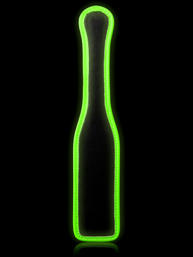 Ouch! Glow in the Dark: Bonded Leather Paddle