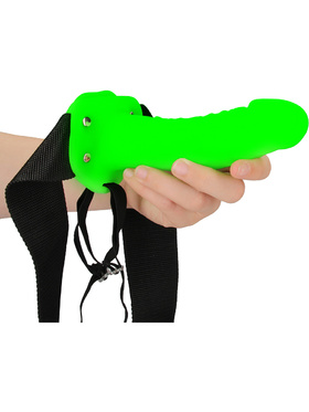 Ouch! Glow in the Dark: Realistic Hollow Strap-On