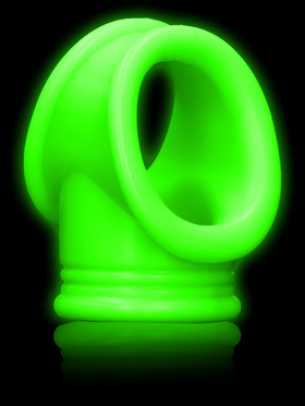Ouch! Glow in the Dark: Cock Ring & Ball Strap