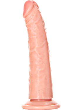 RealRock: Slim Realistic Dildo, 15,5 cm, ljus