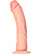 RealRock: Curved Realistic Dildo, 20.5 cm, ljus