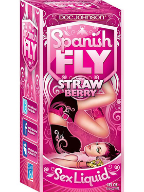 Doc Johnson: Spanish Fly Sex Drops, Wild Strawberry, 30 ml