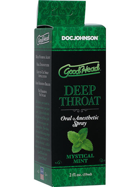 GoodHead: Deep Throat Spray, Mystical Mint, 59 ml