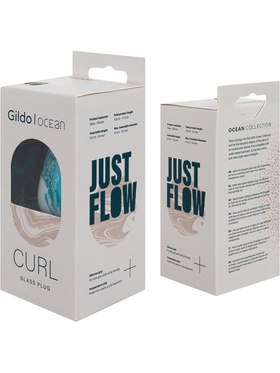 Gildo Ocean: Curl Glass Plug
