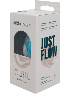 Gildo Ocean: Curl Glass Plug