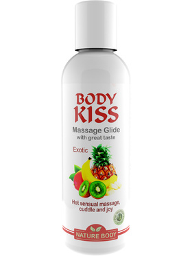 Nature Body White: Body Kiss Massage Glide, Exotic, 100 ml