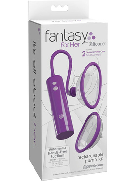 Pipedream: Fantasy for Her, Rechargeable Pump Kit