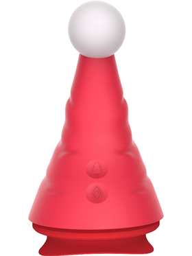 Naughty Hat: Christmas Vibrator with Clitoral Stimulator