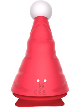 Naughty Hat: Christmas Vibrator with Clitoral Stimulator