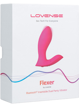 Lovense: Flexer, Bluetooth Insertable Dual Panty Vibrator