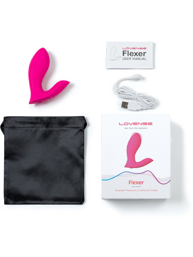 Lovense: Flexer, Bluetooth Insertable Dual Panty Vibrator