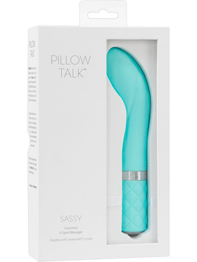 Pillow Talk: Sassy, Luxurious G-Spot Massager, turkos