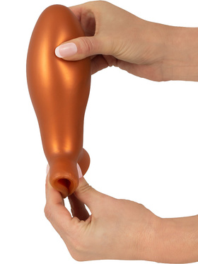 Anos: Big Soft Butt Plug with Suction Cup, 16 cm